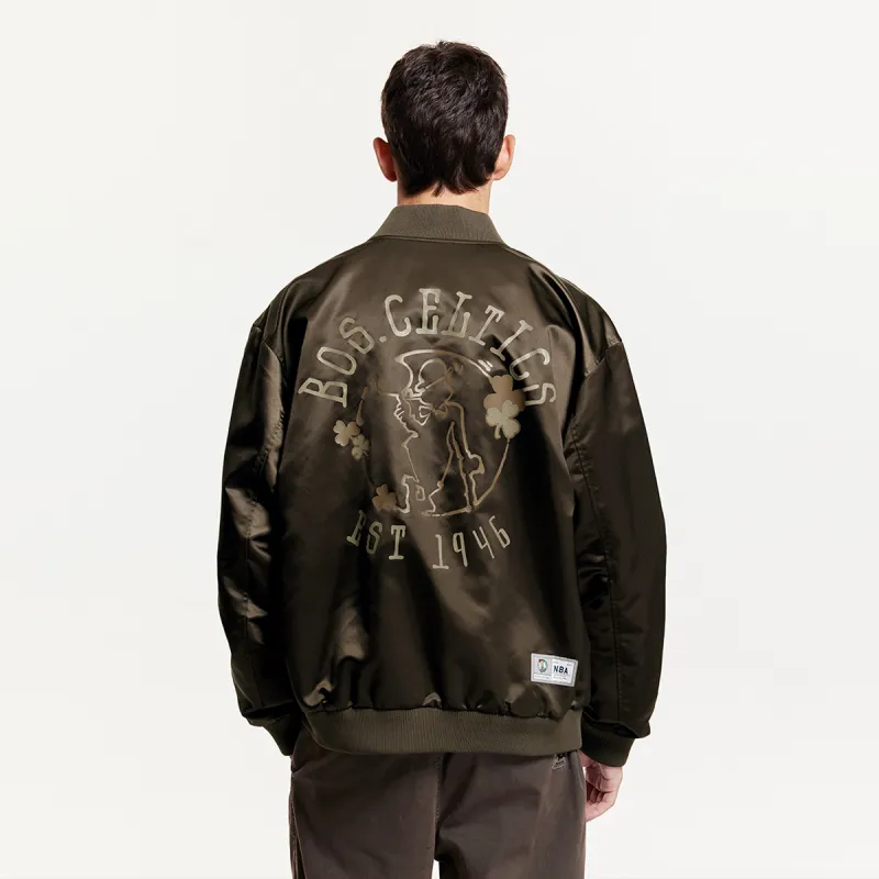 JACK JONES· x NBA Jackets & Coats Men's Black Olive Color-2