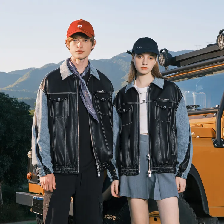 Bosieagender Jackets Unisex Black-3