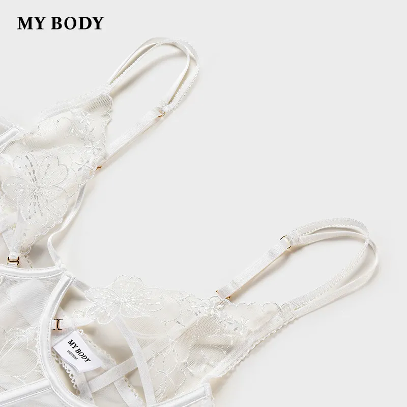 MY BODY Underwear Set Women's White-3