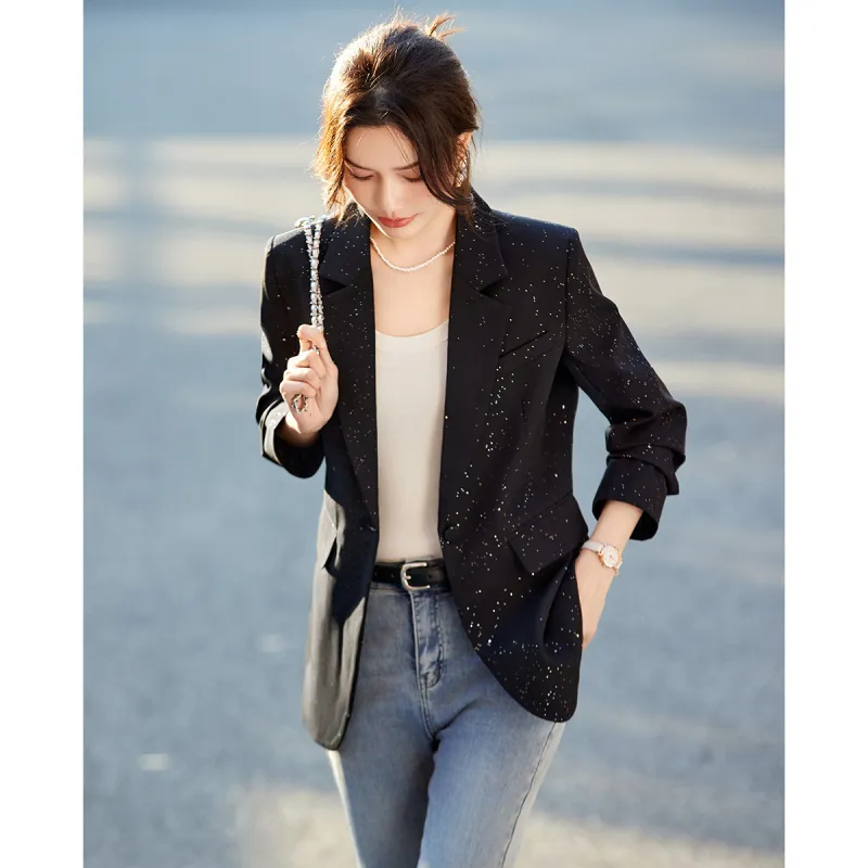 TERRE BLEUE Business Suit Women's Black-3