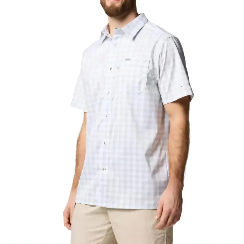 Columbia PFG Super Slack Tide Shirt Men's Cool Gray-2