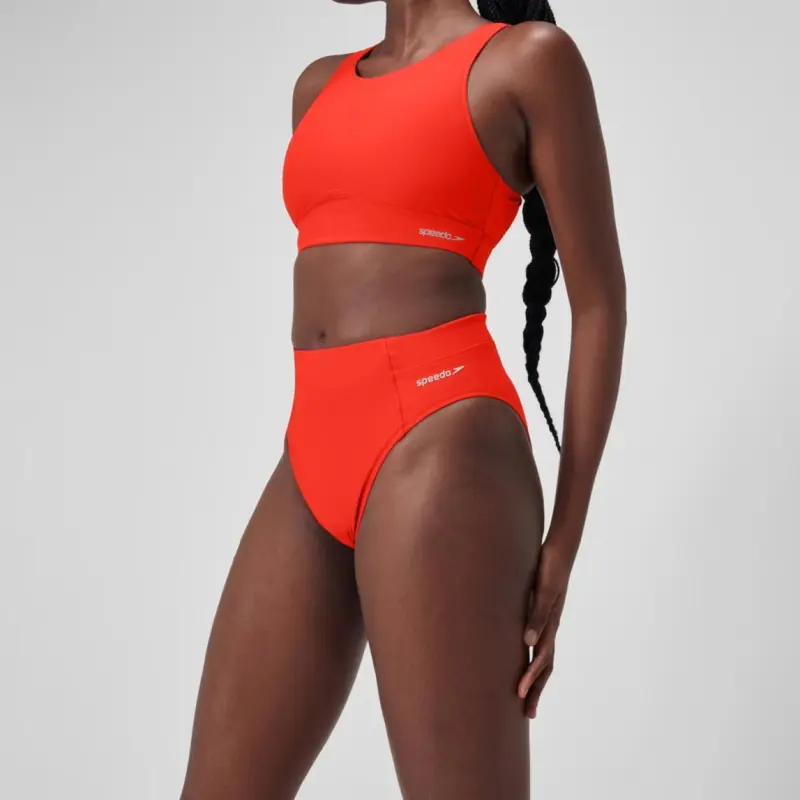 Speedo Bikini Women's Orange Red-4
