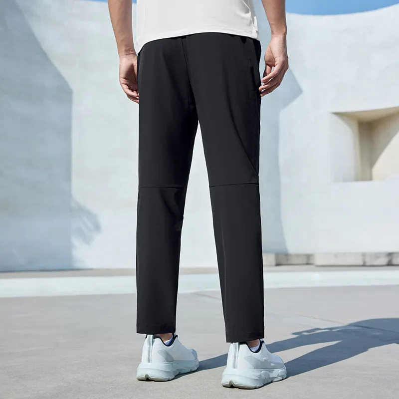 XTEP Casual Pants Men's Jet Black-7
