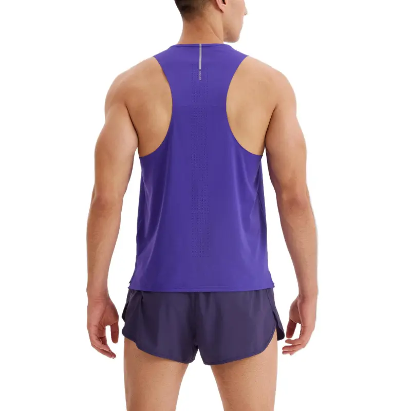 DECATHLON Tank Top Men's Bright Purple-1