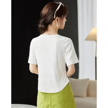 Love Elaine T Shirt Women's White