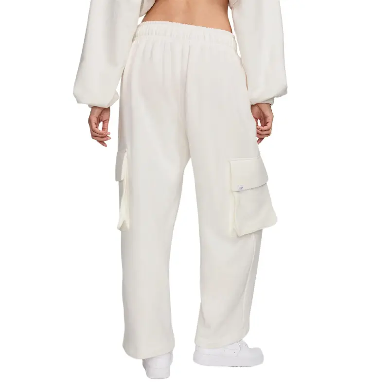Nike Sportswear Women's Low-Rise Oversized French Terry Open-Hem Pants-1