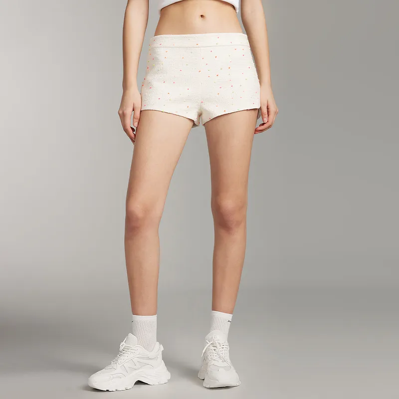 Miss Sixty Casual Shorts Women's Ecru-2