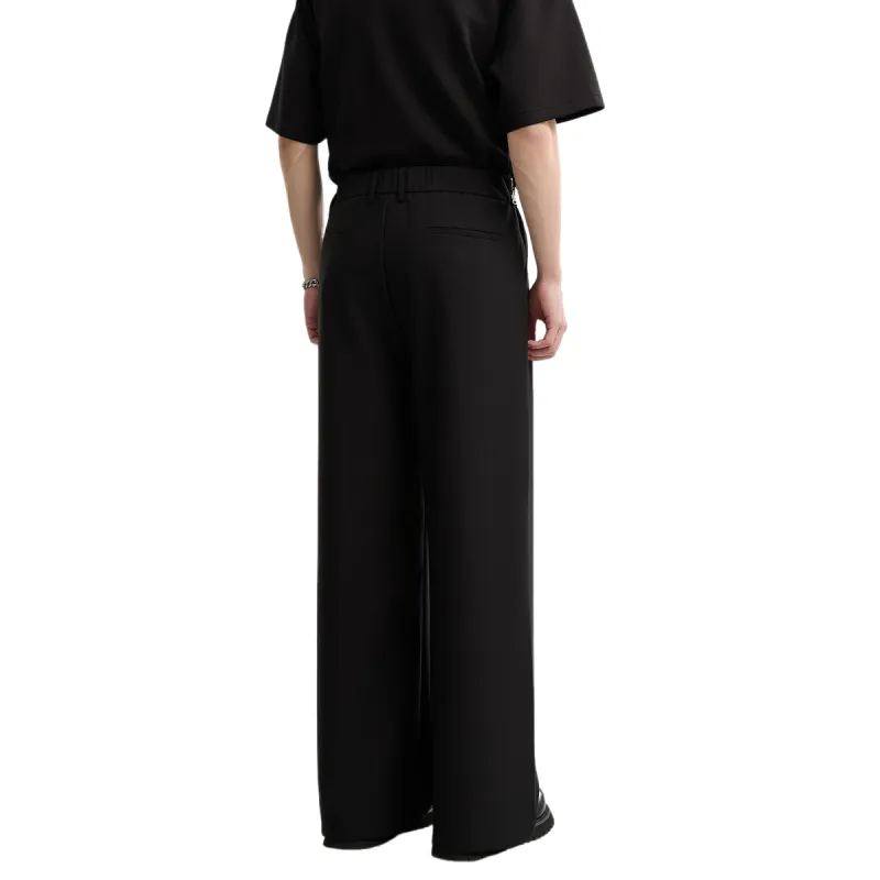 EARL JOEL Casual Pants Men Black Forest-1