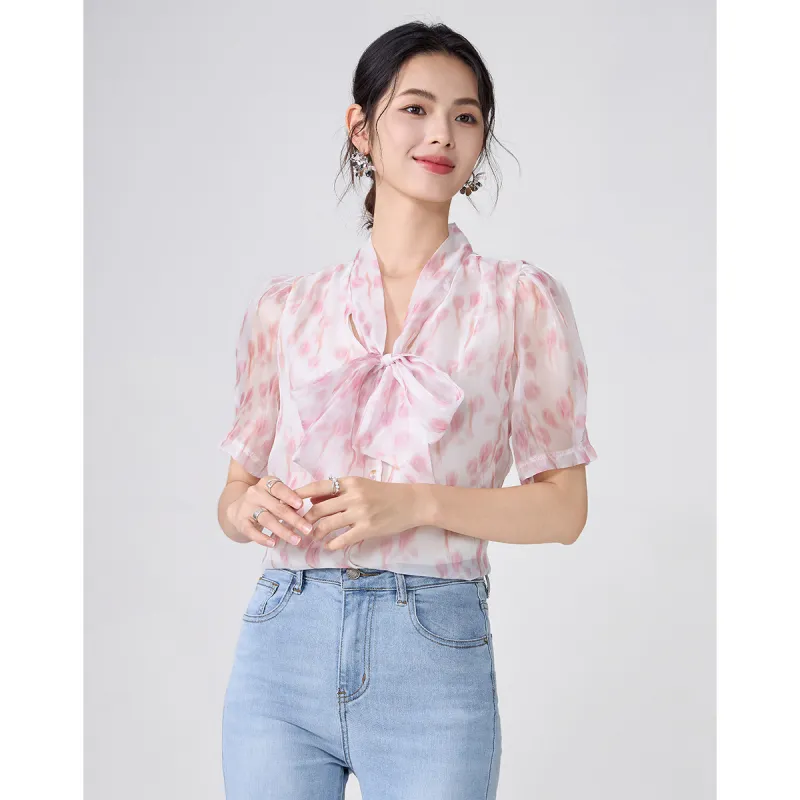 Love Elaine Summer Shirt Loose Fit Women's-5