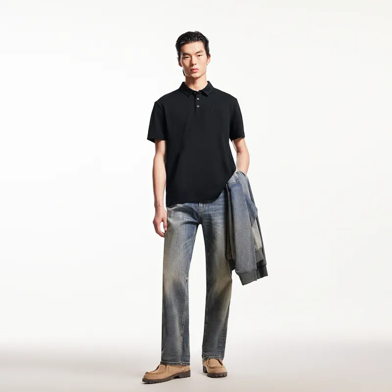 JACK&JONES Polo Shirts Men E40 Black-2