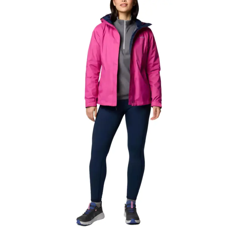 Columbia Jackets Coats Women's Fuchsia-3