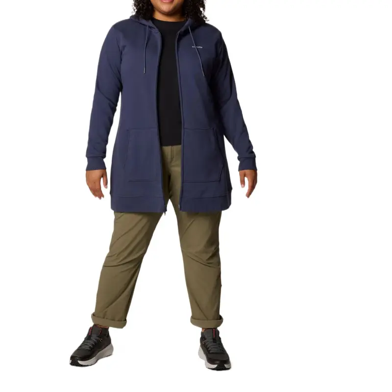 Columbia Burr Trail Sweatshirt Women's Blue-3