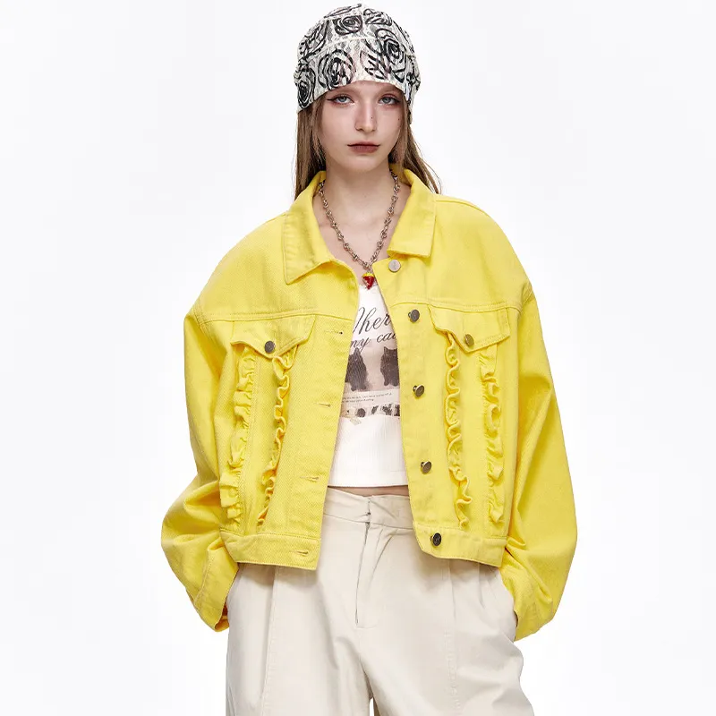 ELF SACK Denim Jackets Women's-5