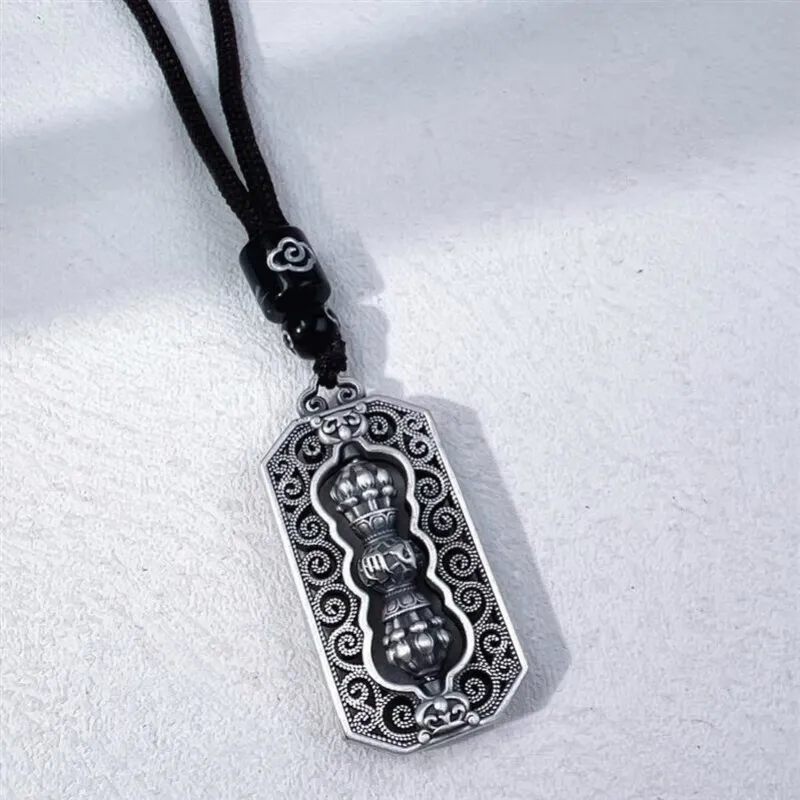 FUYUFU 999 Fine Silver Pendants Unisex-3