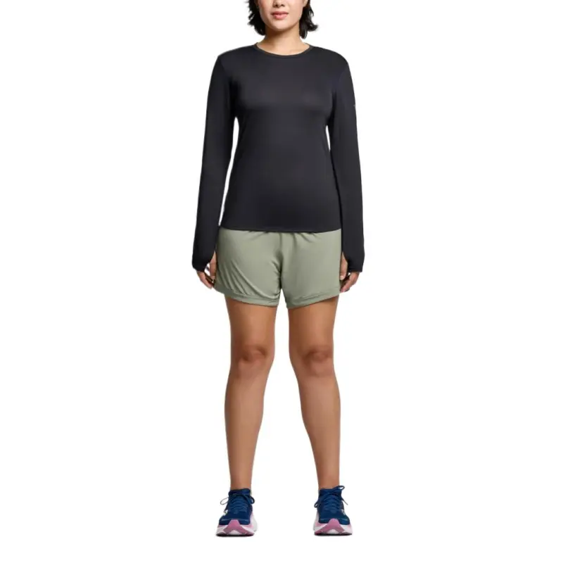 Saucony Stopwatch T-Shirt Women's Black-2