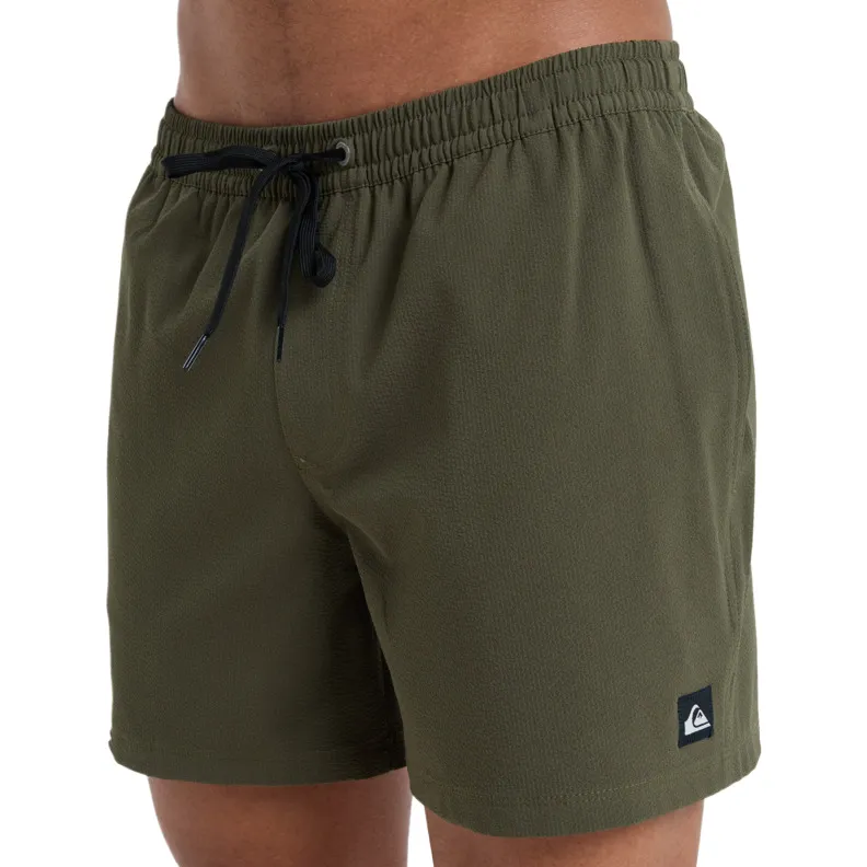 Quiksilver Everyday Flex Volley Beach Shorts Men's Grape Leaf Green-3