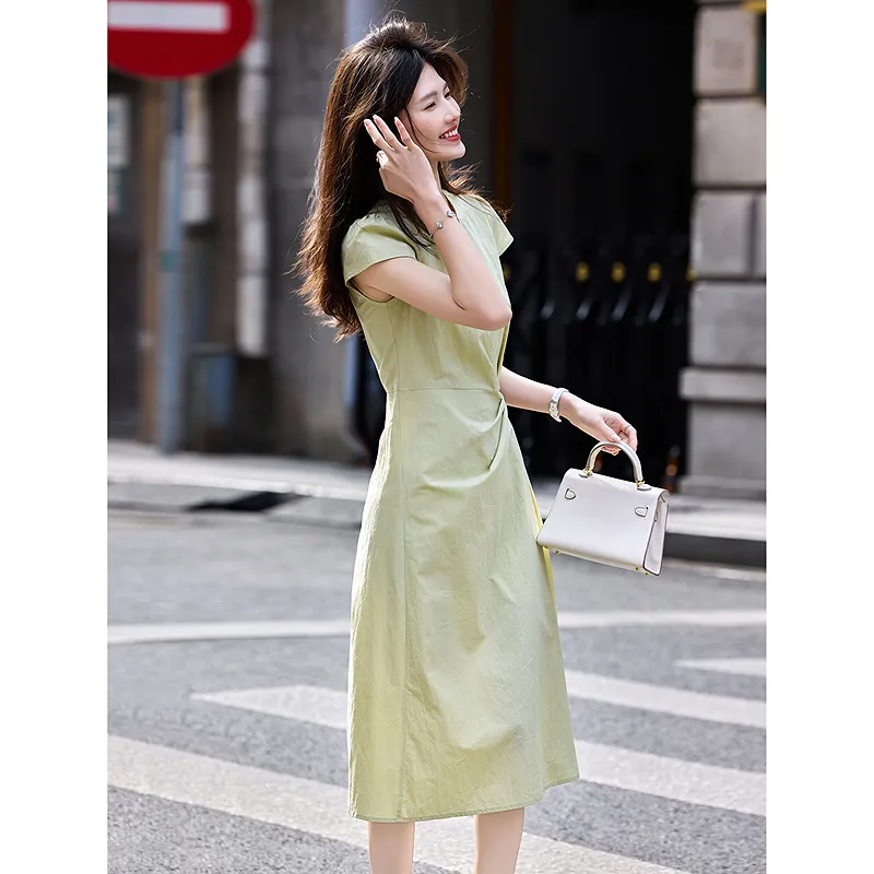 A Paradise For Awakening Short Sleeved Dress Women's-5