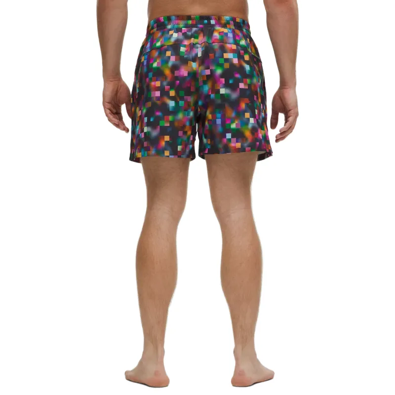 Lululemon Pool Short 5' Sports Shorts Men's Rainbow Pixel-1