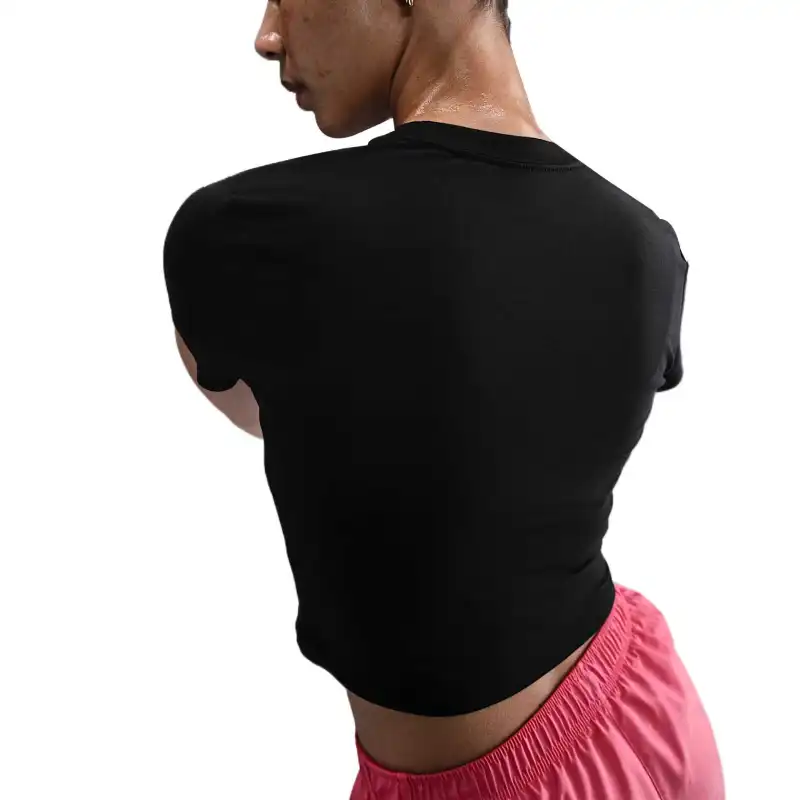 Nike After Dark Tour Women's Slim Short Sleeve Cropped T Shirt-1