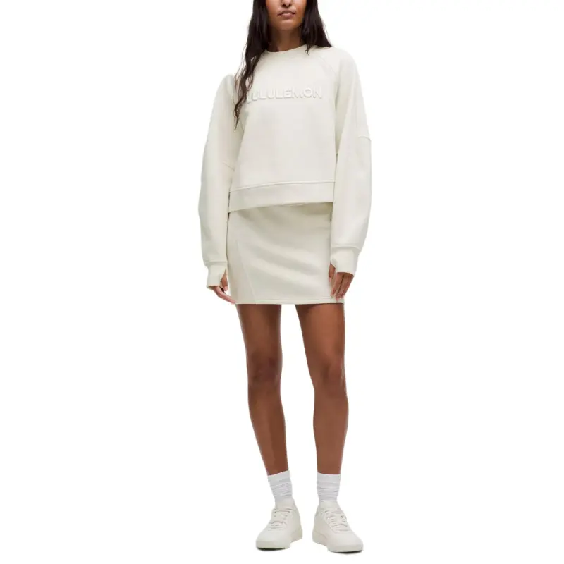 Lululemon Scuba Series Cotton Blend Fleece Casual Short Skirts Women's-2