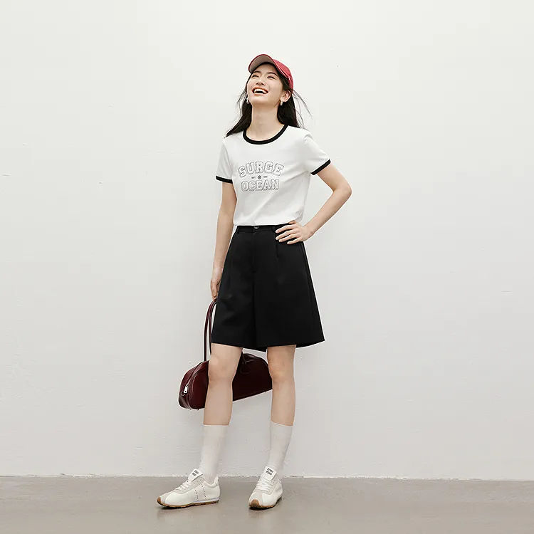 Hopeshow Casual Shorts Women's-2
