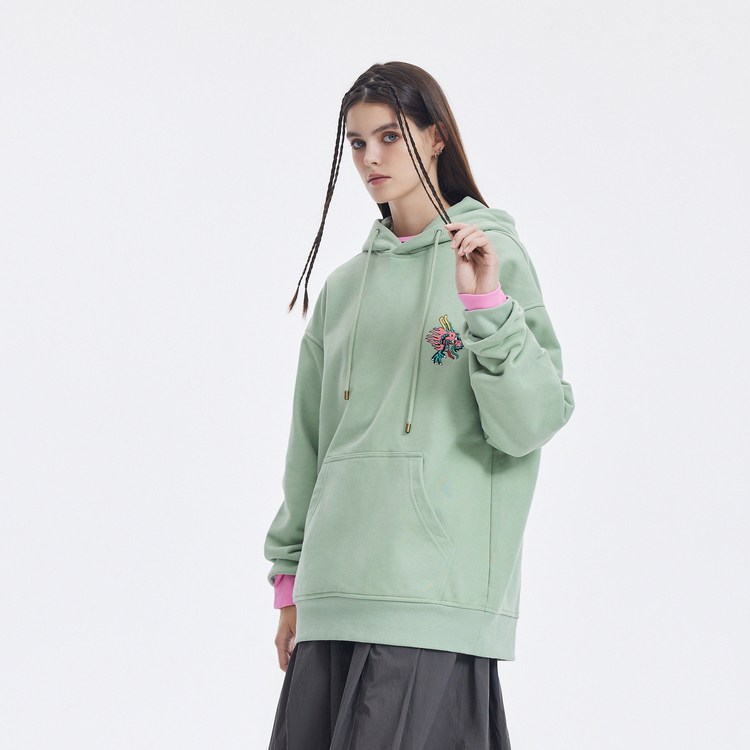 NIKE WOMEN'S DRI-FIT GET FIT GRAPIC SWEATSHIRT TOP MINT