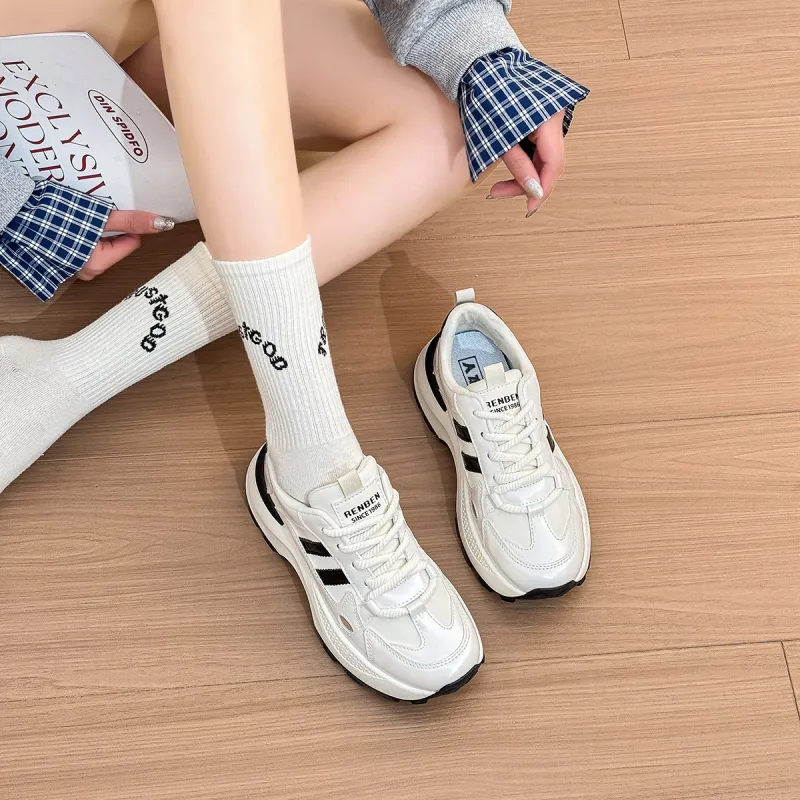 RENBEN Wear resistant, Lightweight, Breathable, And Non slip. Low Top Casual Shoes Women's-2