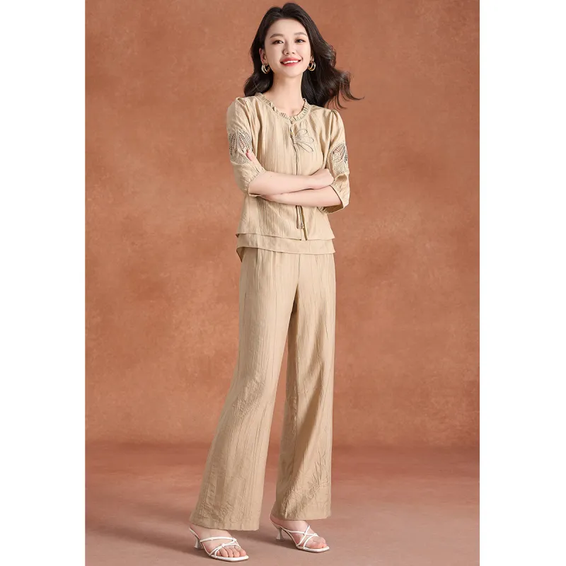 Mylan Summer Casual Suit Regular Women's-2