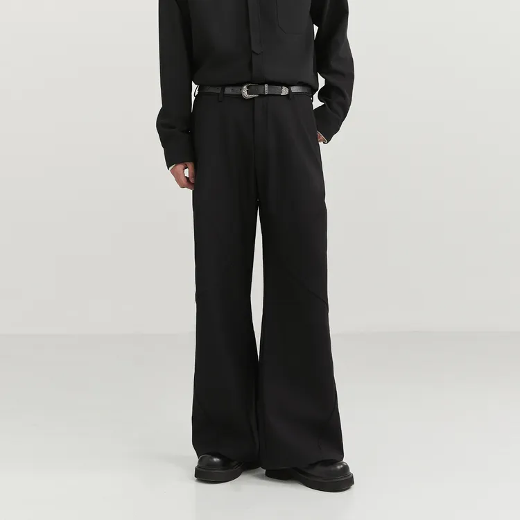 EARL JOEL Casual Pants Men's Pitch Black-2