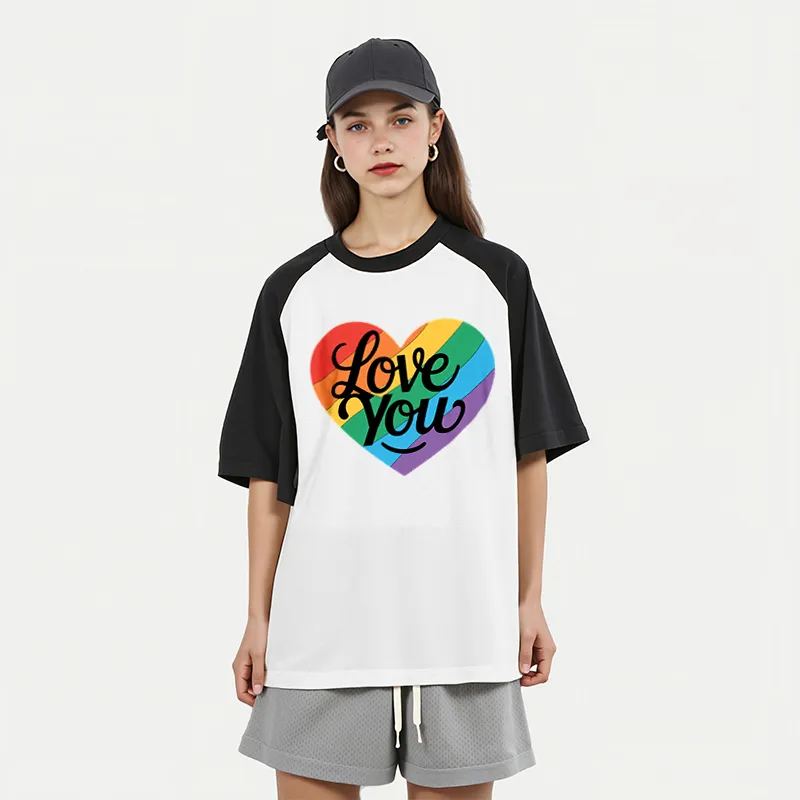 FAIRWHALE Raglan Sleeve T Shirt Women's-6