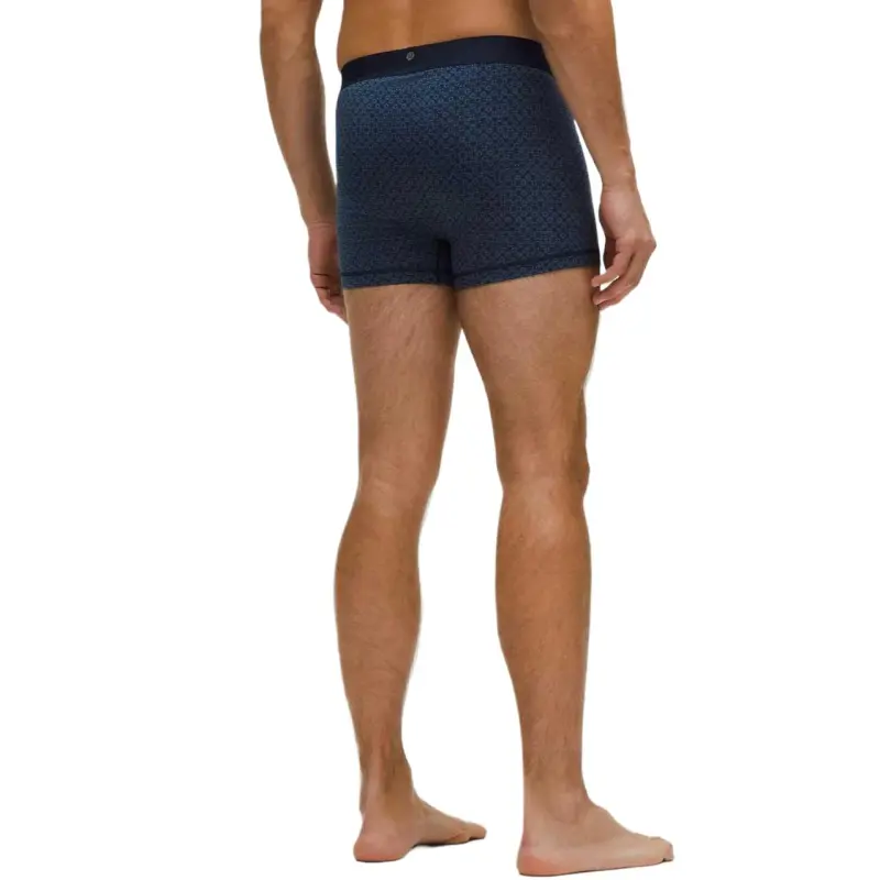 Lululemon Always In Motion Underpants Men's Star Shaped Tile Blue-1