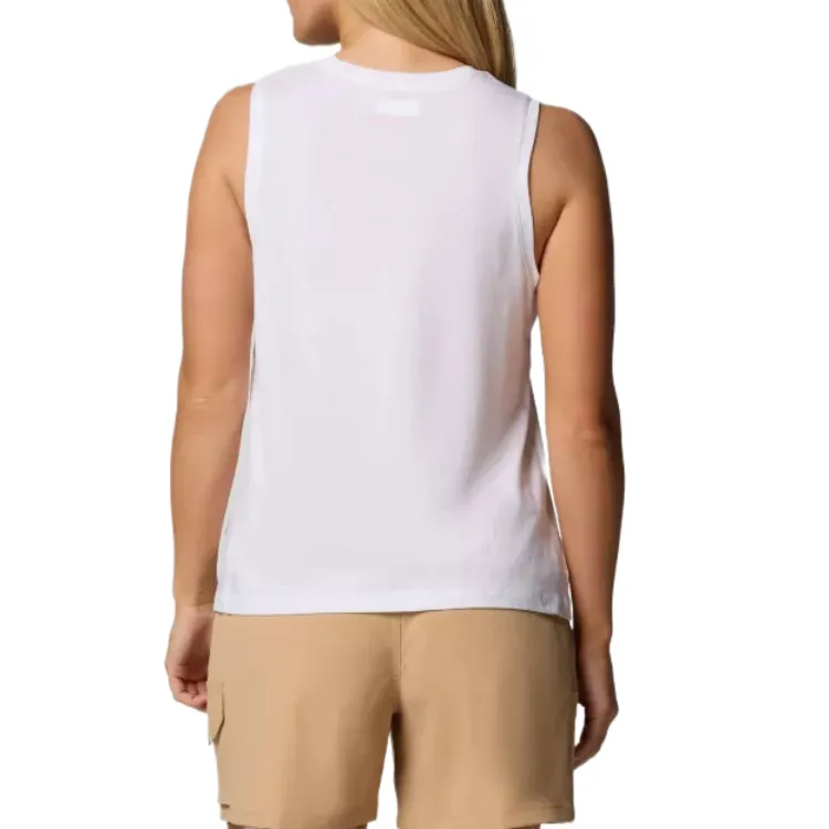 Columbia Tank Tops Women's White-1