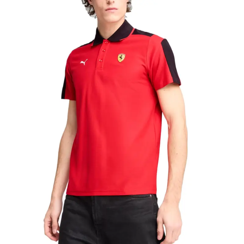 PUMA Playera Polo Scuderia Ferrari Hp Race MT7 Para Hombre-2