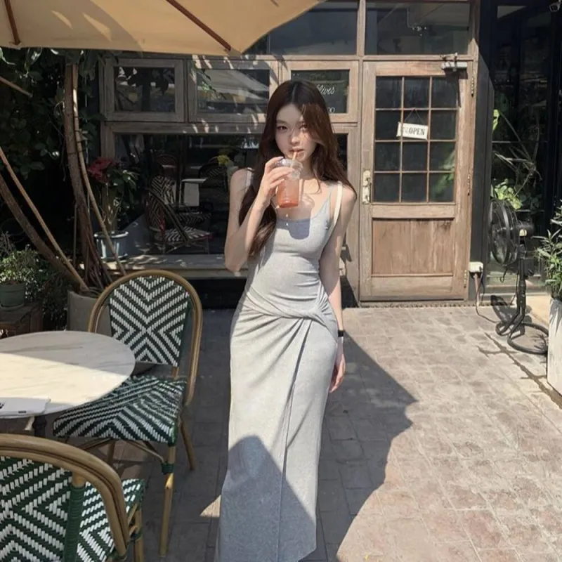 AURORA MUSE Slip Dresses Women's-2