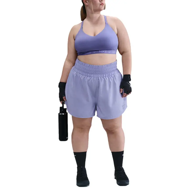 Nike Dri Fit One Sports Shorts Women's Purple-1