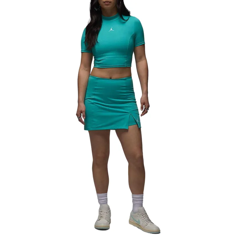 Jordan Women's Short Sleeve Knit Crop Top-2