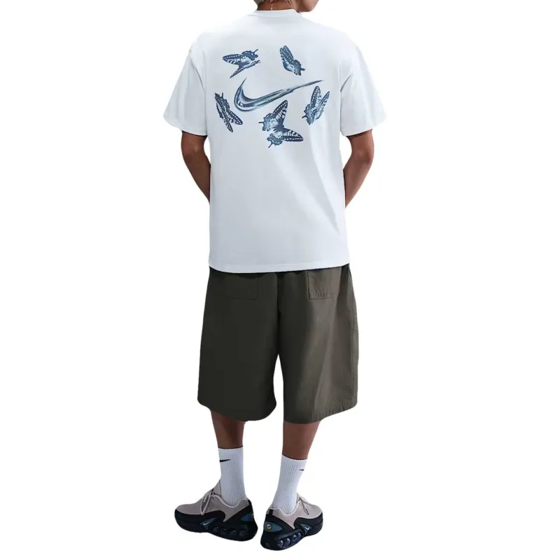 Nike T Shirts Men White-2
