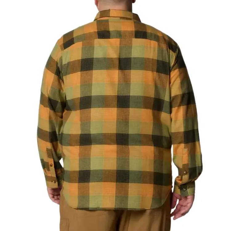 Columbia Cornell Woods Flannel Long Sleeve Shirt Shirt Men's Green-1