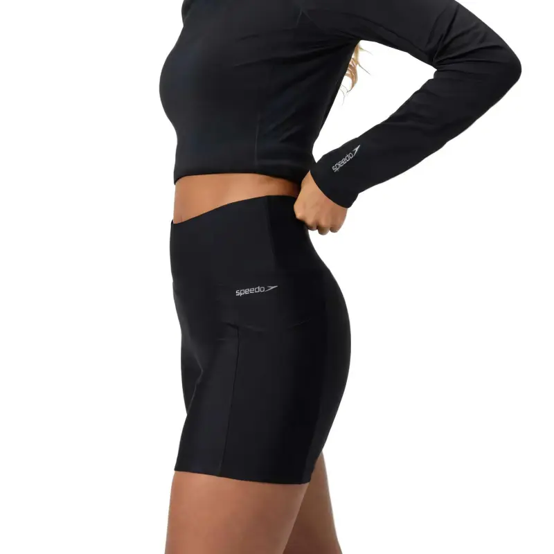 Speedo Swimming Shorts Women's Black-6