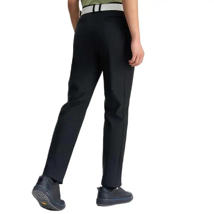 FILA Golf Series SS25 Knitted Sports Pants Men's Pitch Black-3