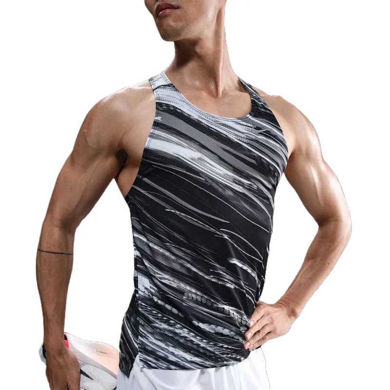 Nike Dri Fit Top Men's Black White-2