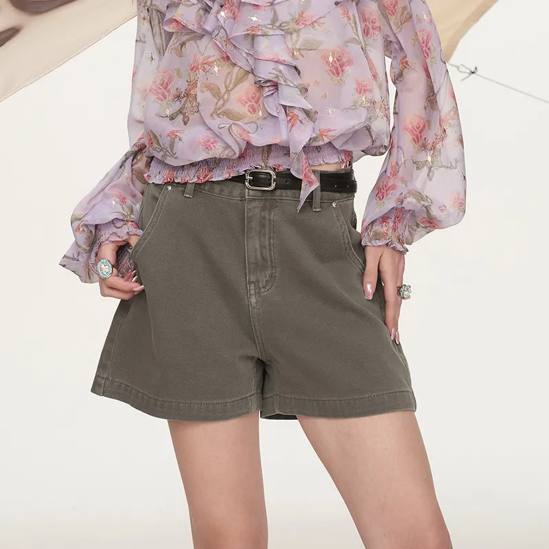 ELF SACK Denim Shorts Women's-9