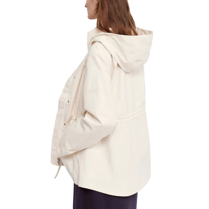 AIGLE GORE TEX Jacket Women's Ecru-1