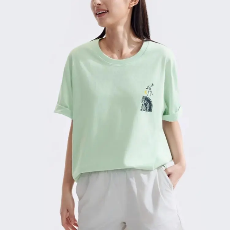 THE NORTH FACE T Shirt Unisex Light Aqua Green-3