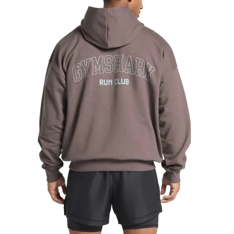 GYMSHARK Running Graphic Hoodie Sweatshirt Men's-5