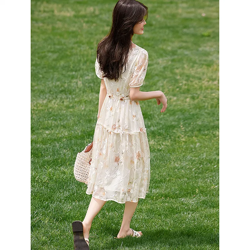 A Paradise For Awakening Short Sleeved Dress Women's-4