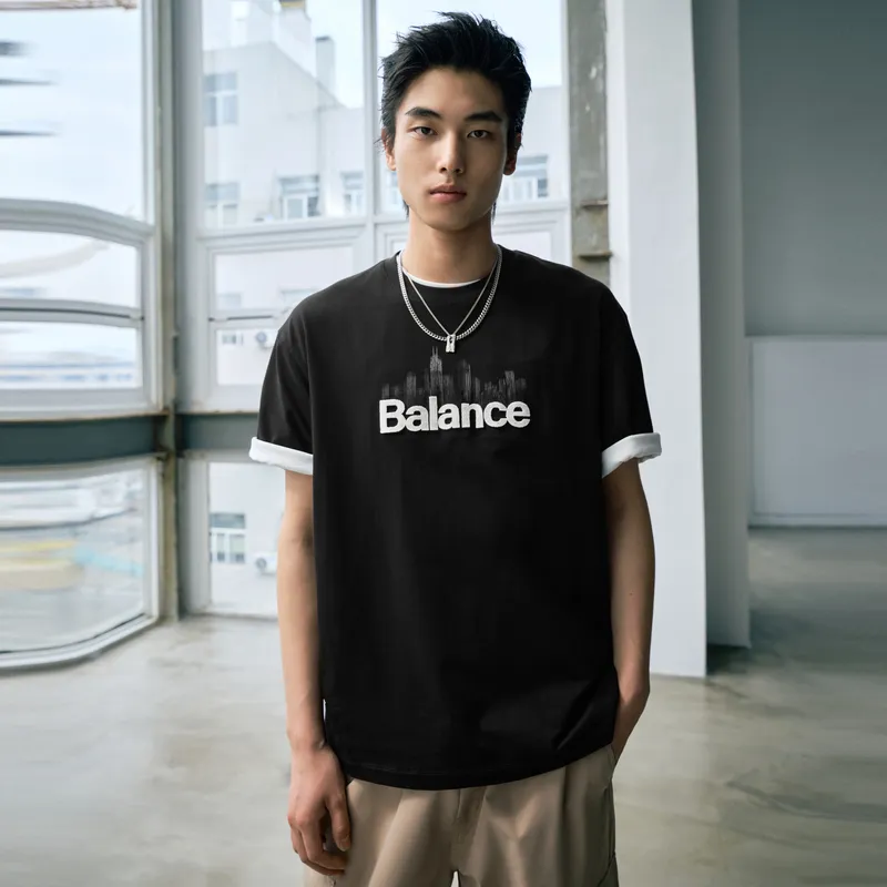 GXG Urban Aesthetics Of The Blockbuster Weaving Series T Shirts Men-8