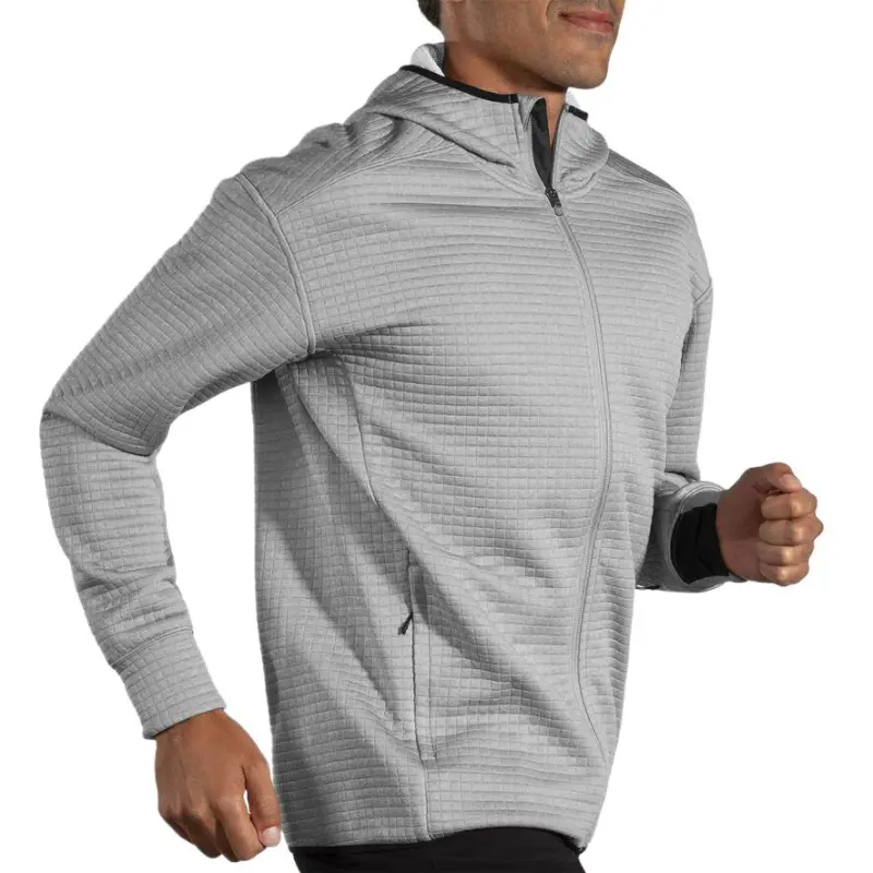 Brooks Jackets Men Gray-2