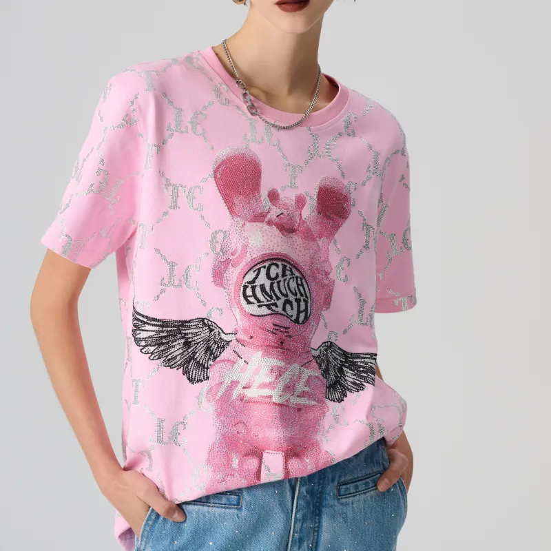 TCH T Shirts Unisex Pink-5