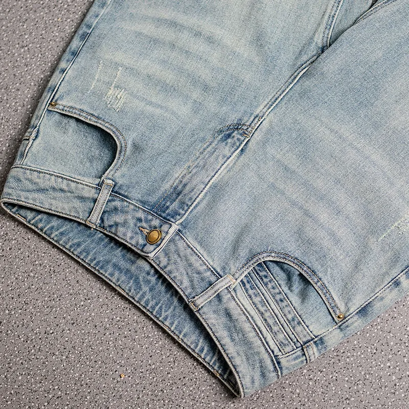 YUNGE Jeans Women's Blue-4